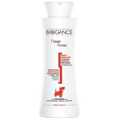 Biogance Fleas away dog šampon antiparazitní 250 ml – Hledejceny.cz