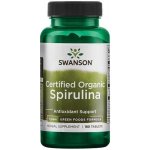 Swanson Certifikovaná Organická Spirulina 500 mg 180 tablet – Hledejceny.cz