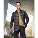Ardon Urban pánská flanelová košile H20090 černá – Zboží Dáma