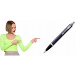 Parker 1502/3231668 Royal I.M. Blue CT kuličkové pero – Zboží Dáma