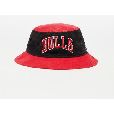 New Era Chicago Bulls Washed Pack Red Bucket Hat Red – Zboží Mobilmania