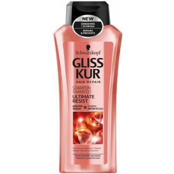 Gliss Kur Ultimate Resist šampon pro slabé vyčerpané vlasy 400 ml