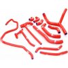 Brzdová a spojková hadice Silikonové hadice chladícího systému SAMCO Sport pro Ducati Diavel 1200 2011 - 2018 - 12 kusů Barva: červená