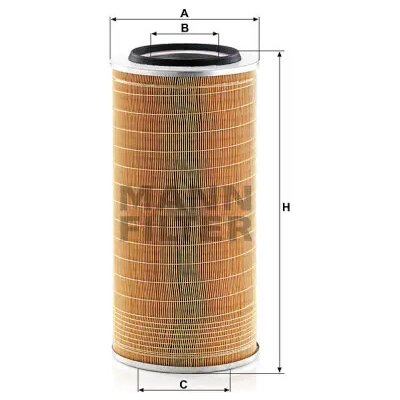 MANN FILTER Vzduchový filtr C 24 650/8 – Hledejceny.cz