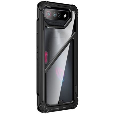 Pouzdro Levné Kryty Odolný kryt Magnet Armor černý – Asus ROG Phone 7 Ultimate