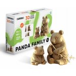 Cartonic 3D puzzle PANDA FAMILY 2v1, 164 ks – Sleviste.cz