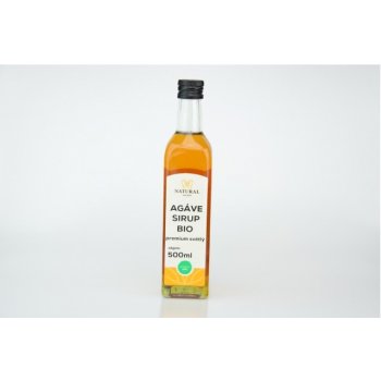 Natural Jihlava Agáve sirup světlý premium Bio 500 ml