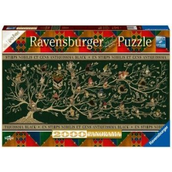 Ravensburger Panorama Harry Potter Rodokmen 2000 dílků