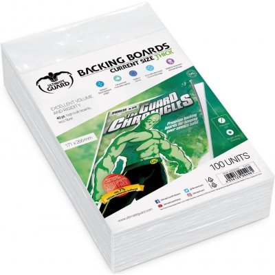 Ultimate Guard Podklad pro komiksy (UG) Thick Current Size 17,1x26,6 cm, 100ks – Sleviste.cz
