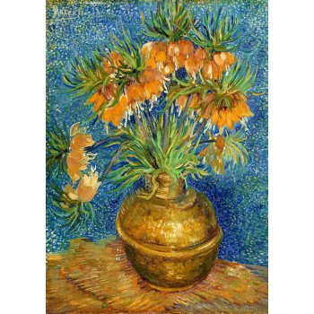Enjoy Vincent Van Gogh: Fritillaries v měděné váze 1000 dílků