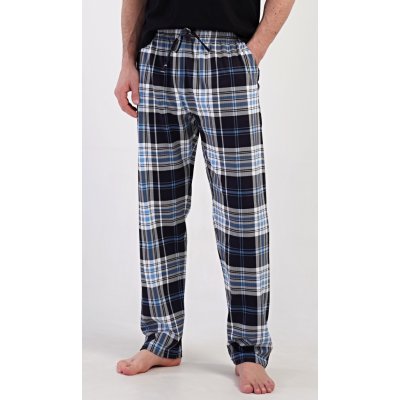 Vienetta MAN pánské pyžamové kalhoty Felix modrá – Zboží Mobilmania