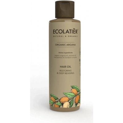 EcoLatier Regenerační a hloubkově vyživující olej na vlasy Organic Argan 200 ml – Hledejceny.cz