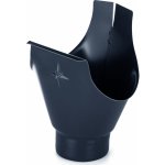 Kotlík pro okap EVROMAT 333 mm 100 mm pozink lak RAL 7016 antracit – Zbozi.Blesk.cz