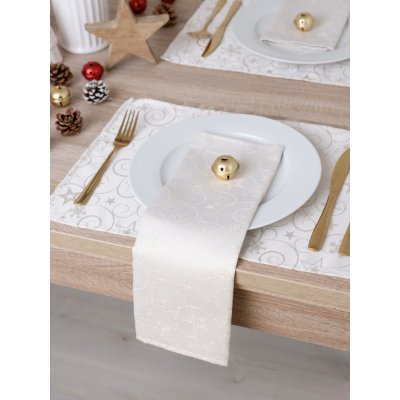 MKLuzkoviny.cz Luxerový vánoční ubrousek Sváteční kouzlo 40x40cm – Zboží Dáma