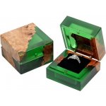 Iskay Dárková krabička na prsten nebo náušnice LUX GREEN – Zboží Mobilmania