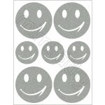 Reflexní nažehlovací obrázky smajlíci – Zboží Dáma