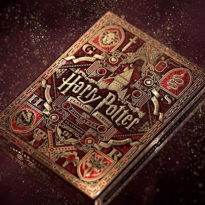 Tradiční balíček theory11 Harry Potter Hufflepuff Playing Cards