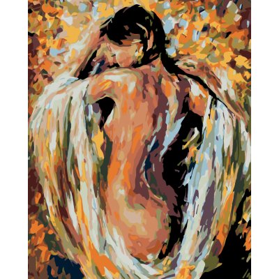 ZUTY Malování podle čísel POLONAHÁ ŽENA V BARVÁCH 40 x 50 cm – Hledejceny.cz