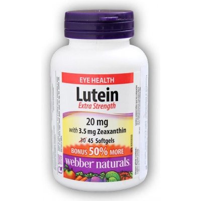 Webber Naturals Lutein 20 mg 45 kapslí – Zbozi.Blesk.cz