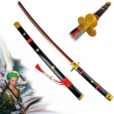 Chladné Zbraně Dřevěná katana Meito "ENMA - BLACK" - One Piece – Zboží Dáma