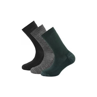 Devold DAILY MEDIUM set ponožek 3 páry Woods Mix – Sleviste.cz