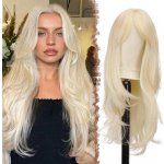 Feshfen Dlouhé paruky s ofinou platinová blond – Sleviste.cz