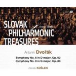 Slovenská filharmonia, Zdeněk Košler - Antonín Dvořák - Symphony No.6 In D Major, Op.60, Symphony No.8 In G Major, Op.88 CD – Hledejceny.cz