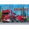 Kalendář Trucks, nástěnný, 48,5 x 34 cm 2025