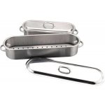 Paderno pekáč na ryby oválný s mřížkou a poklicí 61x19 cm – Zboží Dáma