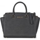 Michael Kors Selma Large Saffiano Satchel black