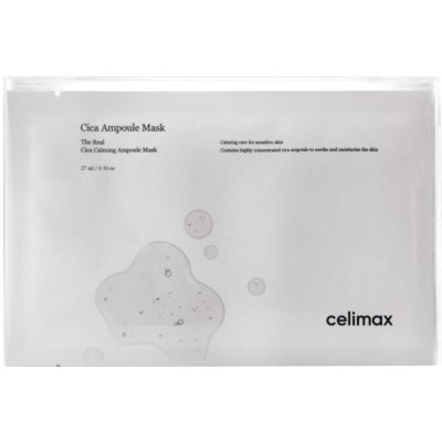 Celimax The Real Cica Calming Mask s extraktem z pupečníku asijského 5 x 27 ml