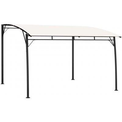 Greatstore Zahradní markýza proti slunci 3 x 3 x 2,55 m krémová – Zbozi.Blesk.cz