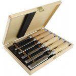 Narex Bystřice Sada plochých dlát v přírodní kazetě 6,10,12,16,20,26mm WOOD LINE PROFI 853055 – Zboží Dáma