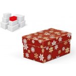 Krabice dárková vánoční B-V010-A 16x10x8cm – Zboží Mobilmania