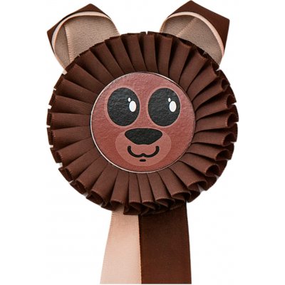 Kokarda jednořadá MÉĎA průměr 11 cm – Zbozi.Blesk.cz