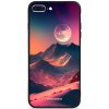 Pouzdro a kryt na mobilní telefon Apple Pouzdro Mobiwear Glossy Apple iPhone 7 Plus - G008G Pahorky s měsícem