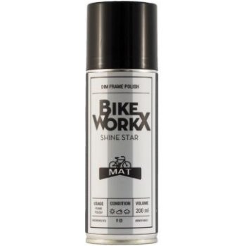 BikeWorkX Shine Star Matt 200 ml