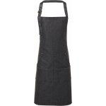 Premier Workwear Pracovní džínová zástěra za krk PR126 Black Denim 72x86cm – Hledejceny.cz