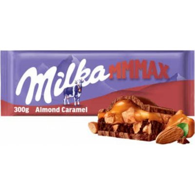 Milka Mmmax Almond Caramel 300 g – Zboží Mobilmania