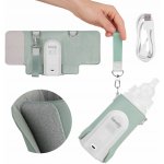 Lionelo Mobilní ohřívač lahví Thermup Go Evo Green Sage – Zbozi.Blesk.cz