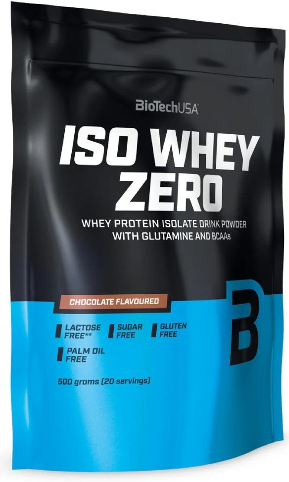 Biotech USA ISO Whey Protein ZERO bez laktózy 500 g