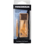 Tweezerman Mini Slant pinzeta se zešikmeným koncem mini s cestovním pouzdrem Rose Gold – Hledejceny.cz
