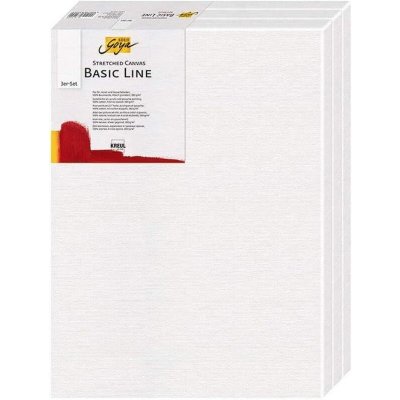 Kreul Malířské plátno Basic Line 30 x 40 cm sada 3ks 566250 – Zbozi.Blesk.cz