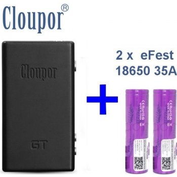 Cloupor GT 80W MOD KIT 2x18650 zlatý 2500mAh