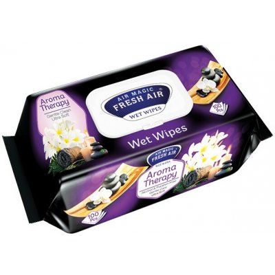 Fresh Air vlhčené ubrousky klip Aroma therapy 100 ks – Hledejceny.cz
