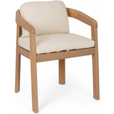 Bizzotto Pablo zahradní židle přírodní 58 cm, 79 cm, 43 cm – Hledejceny.cz