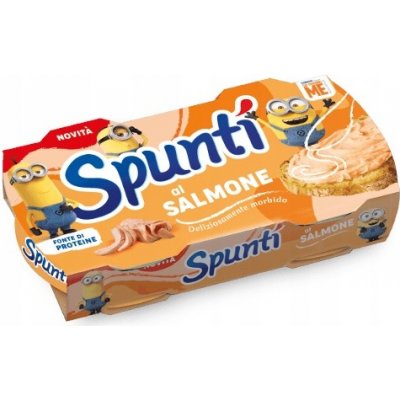 Spunti Spuntì pomazánka s lososem al salmone 2 x 84 g – Zboží Dáma