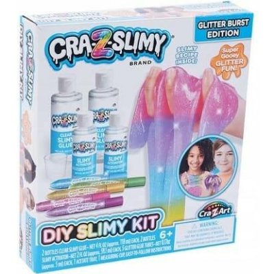 Cra-Z-Slimy DIY sada na výrobu slizu se třpytkami – Sleviste.cz
