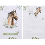 Party pozvánky - závodní koně 6 ks – Hledejceny.cz
