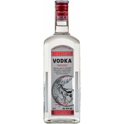 Rudolf Jelínek Vodka 40% 0,7 l (holá láhev) – Zbozi.Blesk.cz